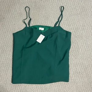 (NWT) Green Womens J.Crew Top